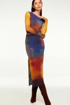 MISA Los Angeles AISHA SKIRT> Matching Sets|Jersey & Mesh