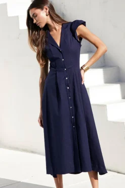 MISA Los Angeles ALMAZ DRESS> Midi|Dresses