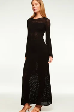MISA Los Angeles ANU DRESS> Knit|Long-sleeve