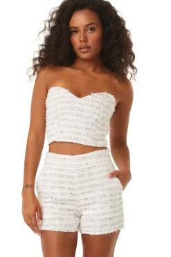 MISA Los Angeles ASTOR BUSTIER> Classic White|Matching Sets