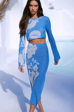 MISA Los Angeles DARA SKIRT> Knits|Matching Sets