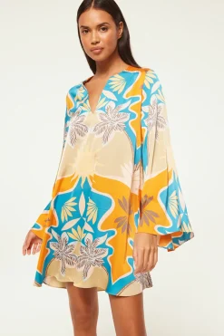 MISA Los Angeles DUSTY TUNIC DRESS><noscript><img width=