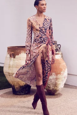 MISA Los Angeles ELIZA DRESS> Wedding Guest|Long-sleeve