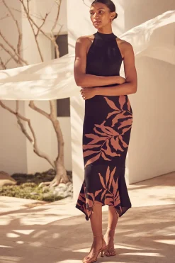 MISA Los Angeles EMBER DRESS> Wedding Guest|Knit