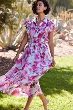 MISA Los Angeles FLORENCIA DRESS> Engagement Party|Midi