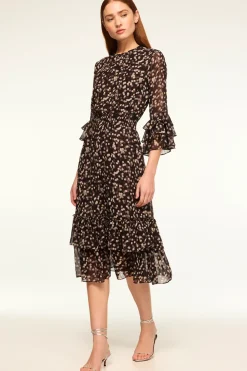 MISA Los Angeles GORDANA DRESS> Wedding Guest|Midi