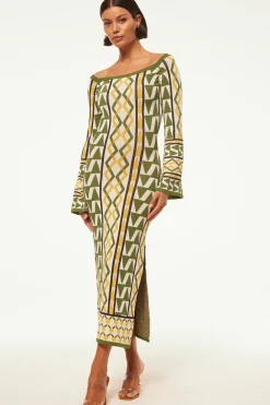 MISA Los Angeles JAQUETTA DRESS> Knit|Long-sleeve