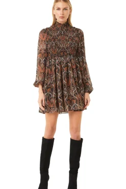 MISA Los Angeles JESSA DRESS> Wedding Guest|Long-sleeve