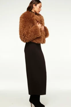 MISA Los Angeles JORDYN FAUX FUR JACKET><noscript><img width=