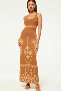MISA Los Angeles KALIL DRESS> Wedding Guest|Knit