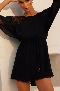 MISA Los Angeles KATANA DRESS> Wedding Guest|Long-sleeve