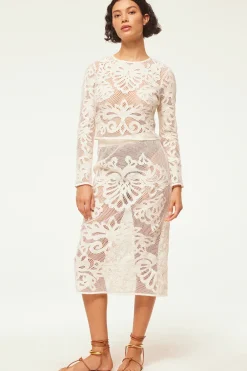 MISA Los Angeles KORD SKIRT> Classic White|Matching Sets