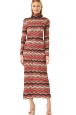 MISA Los Angeles LIV DRESS> Knit|Long-sleeve