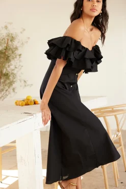 MISA Los Angeles LORETTA DRESS> Midi|Dresses