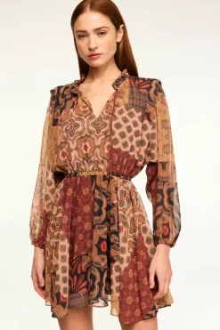 MISA Los Angeles MOLLY DRESS> Long-sleeve|Mini