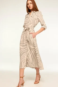 MISA Los Angeles MONTANA DRESS> Midi|Dresses