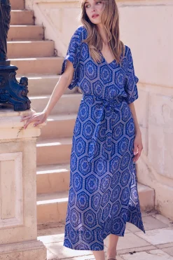 MISA Los Angeles NATALI DRESS> Midi|Dresses