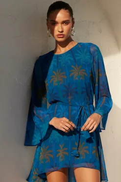 MISA Los Angeles PETRA DRESS> Long-sleeve|Mini