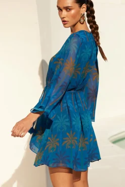 MISA Los Angeles PETRA DRESS> Long-sleeve|Mini