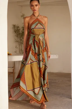 MISA Los Angeles RABAN DRESS> Wedding Guest|Maxi