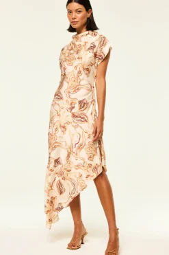 MISA Los Angeles SALLY DRESS> Wedding Guest|Midi