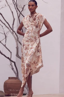 MISA Los Angeles SALLY DRESS> Wedding Guest|Midi