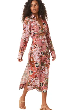MISA Los Angeles SUNG DRESS><noscript><img width=