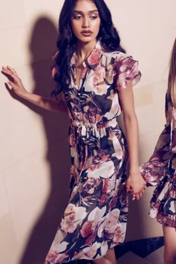 MISA Los Angeles VIOLA DRESS> Misa Classics|Midi